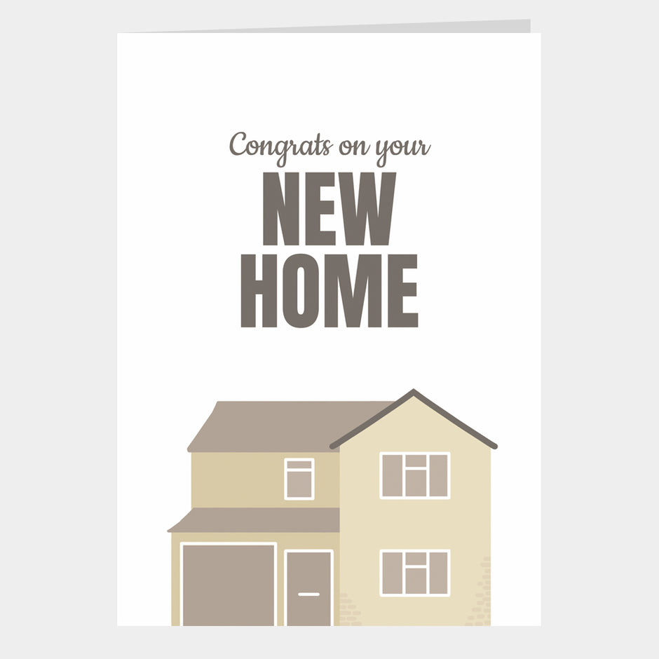 Congrats On Your New Home Card