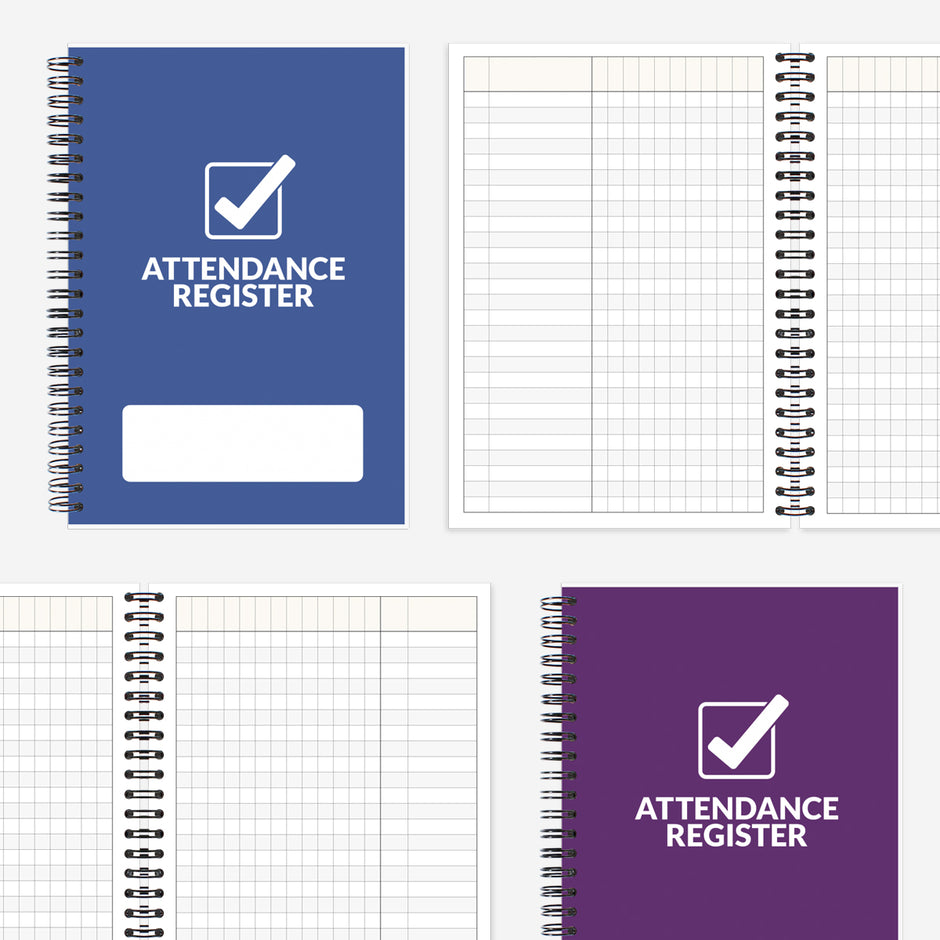 A5 Attendance Register