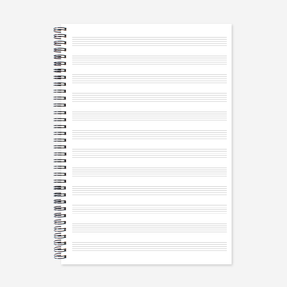 A4 Music Manuscript Notebook – York Stationery