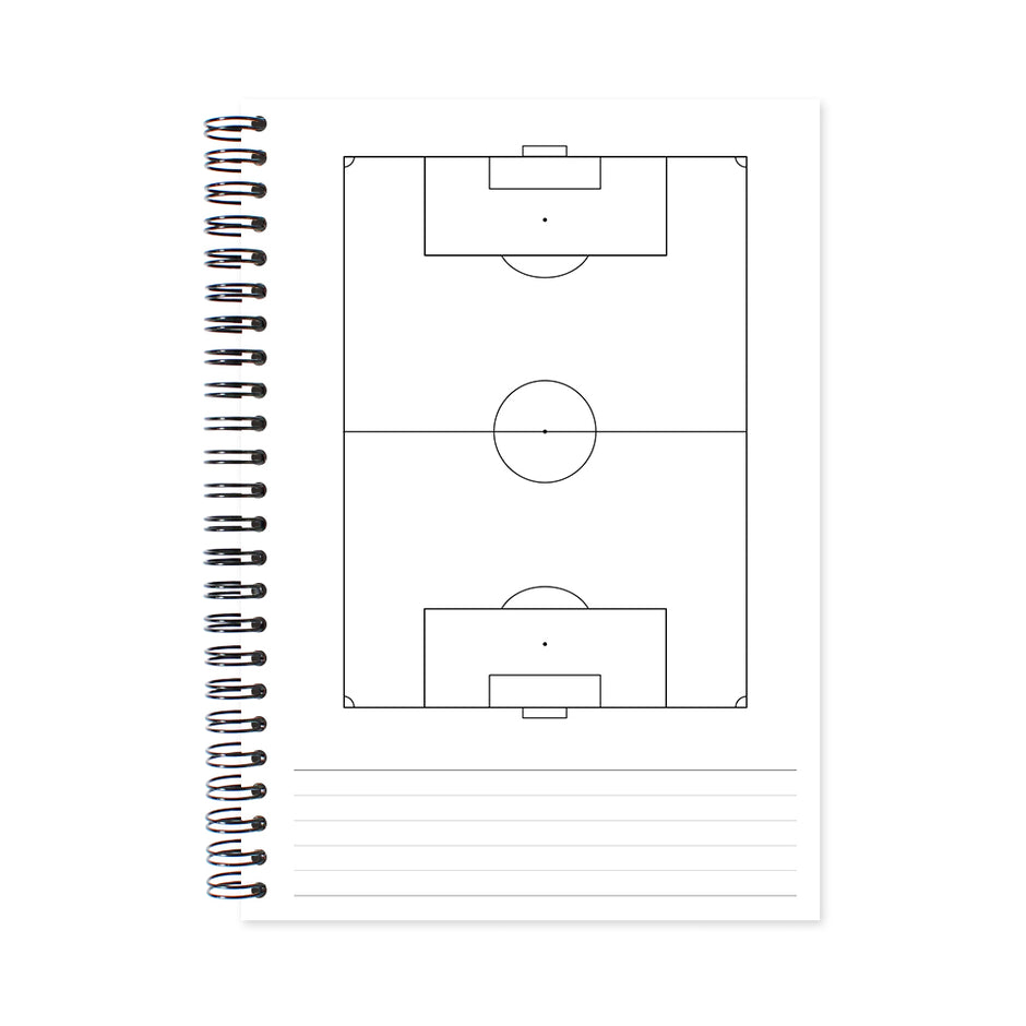 Football Coach Tactics Notebook