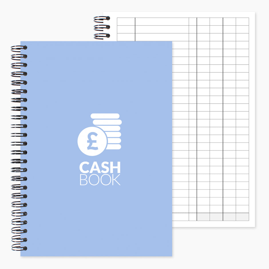 A5 Double Column Cash Book