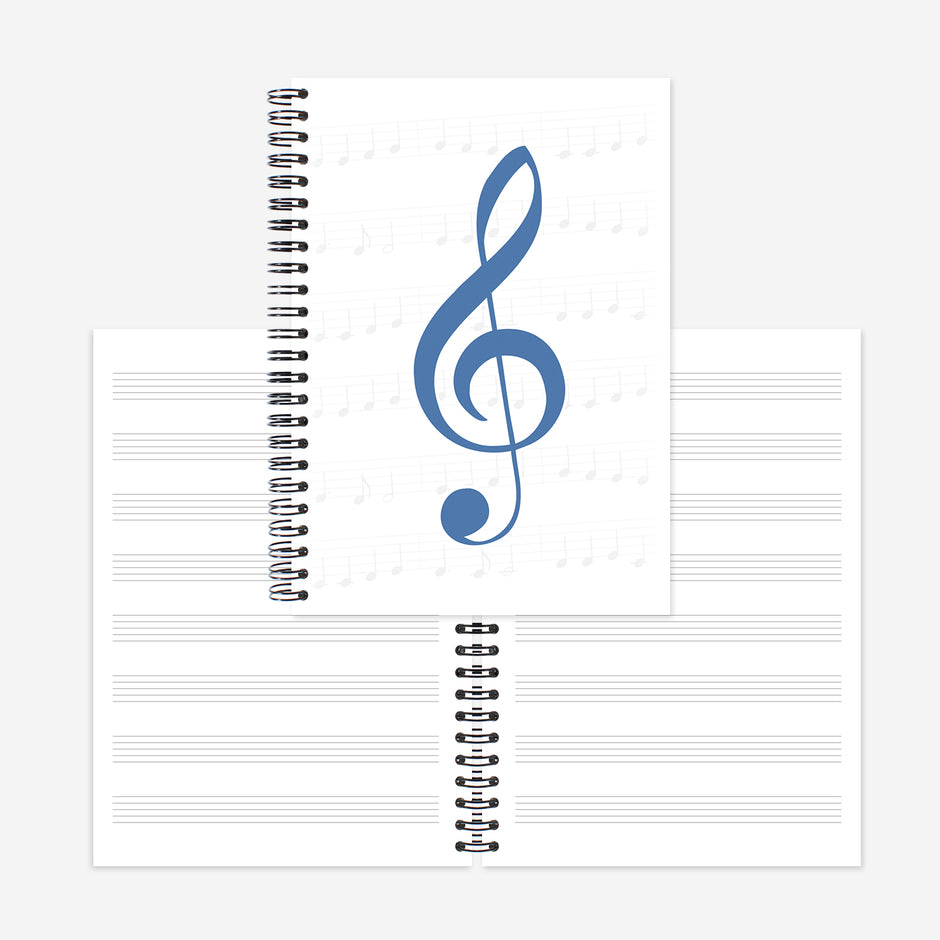 Music Manuscript Notebook